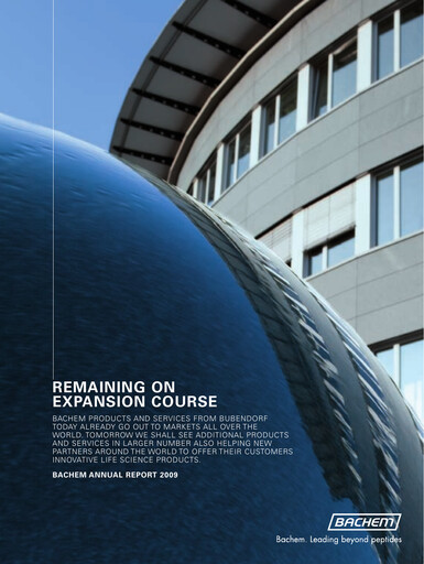 Vorschaubild Bachem Jahresbericht 2009