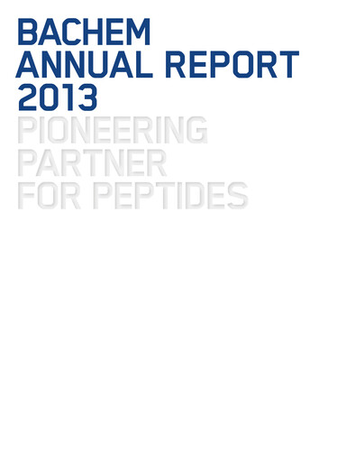 Vorschaubild Bachem Jahresbericht 2013
