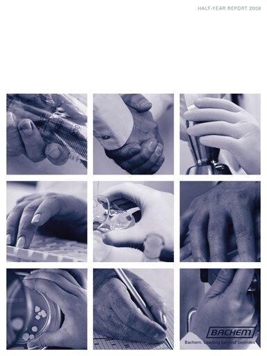 Miniature Bachem Rapport semestriel 2008-h1