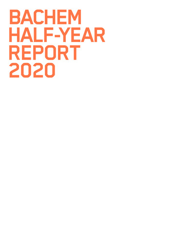 Miniature Bachem Rapport semestriel 2020-h1