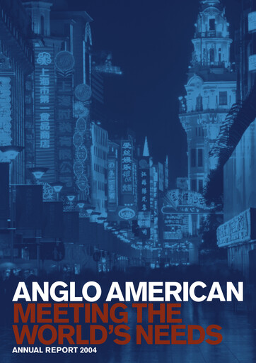 Thumbnail Anglo American Annual Report 2004