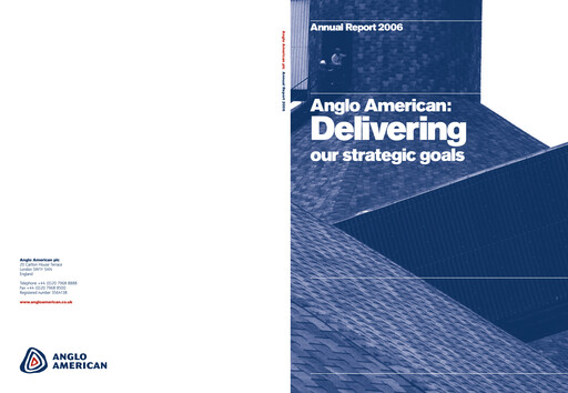 Thumbnail Anglo American Annual Report 2006