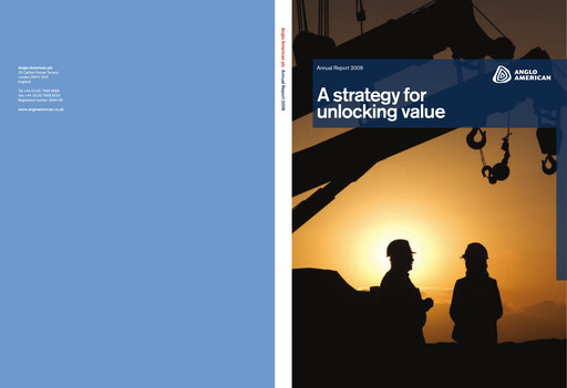 Thumbnail Anglo American Annual Report 2009