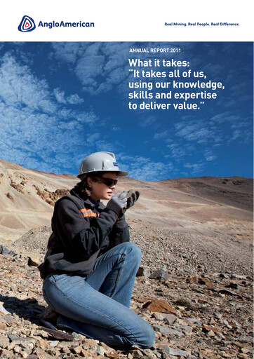 Thumbnail Anglo American Annual Report 2011