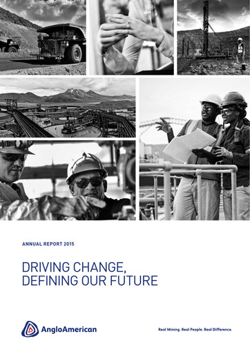 Thumbnail Anglo American Annual Report 2015