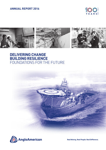 Thumbnail Anglo American Annual Report 2016
