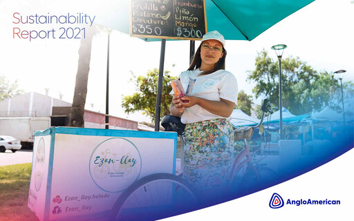 Thumbnail Anglo American Sustainability Report 2021