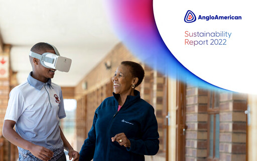 Thumbnail Anglo American Sustainability Report 2022