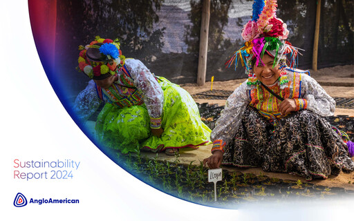 Thumbnail Anglo American Sustainability Report 2024