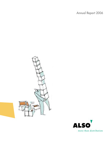 Thumbnail ALSO Holding Annual Report 2006