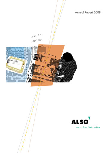 Thumbnail ALSO Holding Annual Report 2008