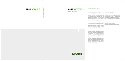 Thumbnail ALSO Holding Annual Report 2011