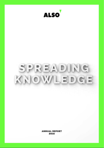 Thumbnail ALSO Holding Annual Report 2016