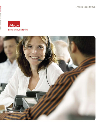 Miniature Adecco Group Rapport annuel 2006