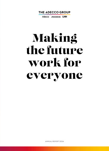 Miniature Adecco Group Rapport annuel 2024