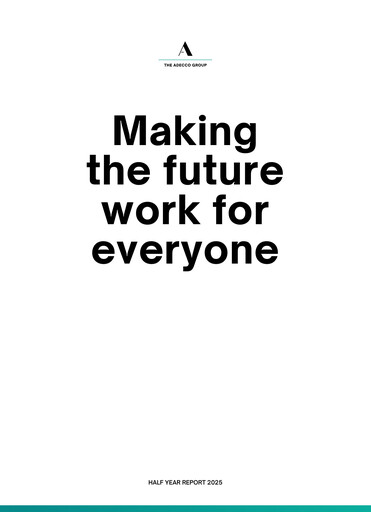 Miniature Adecco Group Rapport semestriel 2025-h1