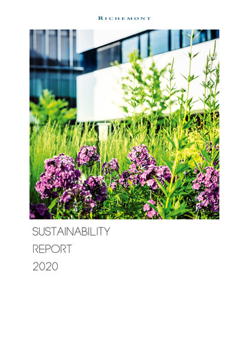 Thumbnail Compagnie Financière Richemont ESG Report 2020