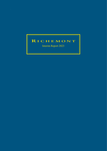 Miniature Compagnie Financière Richemont Rapport semestriel 2024-h1