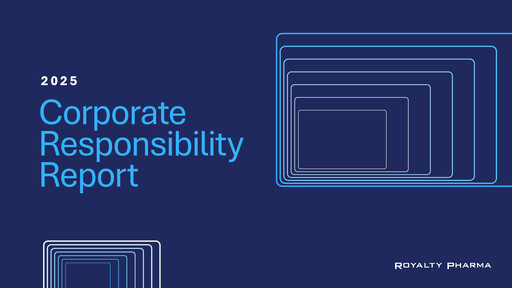Thumbnail Royalty Pharma ESG Report 2025