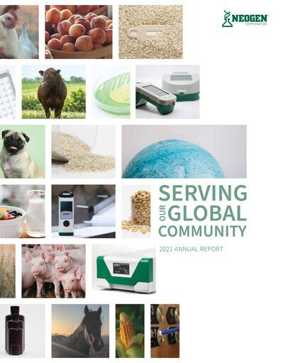 Miniature Neogen Rapport annuel 2021