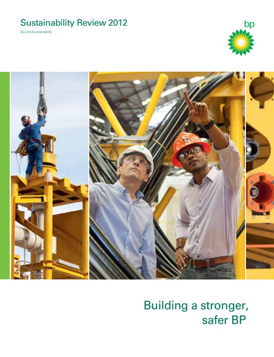 Thumbnail BP Sustainability Report 2012