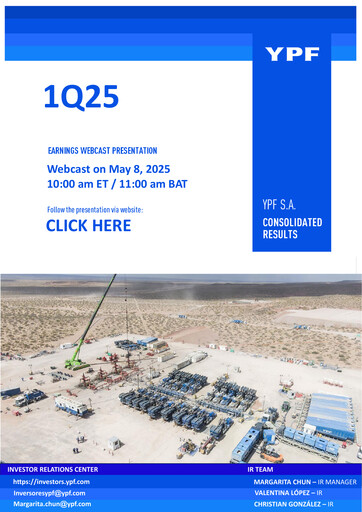 Thumbnail YPF S.A. Quarterly Report 2025-q1