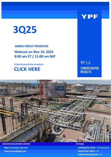 Thumbnail YPF S.A. Quarterly Report 2025-q3