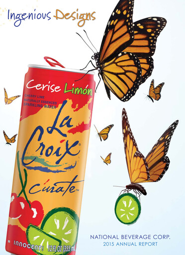 Vorschaubild National Beverage
 Jahresbericht 2015