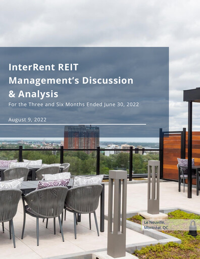 Thumbnail InterRent Real Estate Investment Trust Quarterly Report 2022-q2