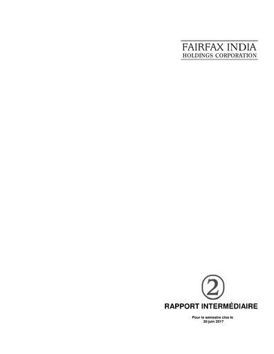 Vorschaubild Fairfax India Holdings Quartalsbericht 2017-q2