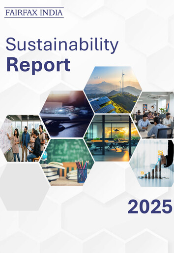 Thumbnail Fairfax India Holdings Sustainability Report 2025