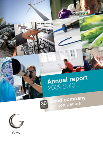 Thumbnail Gimv NV Annual Report 2009-2010