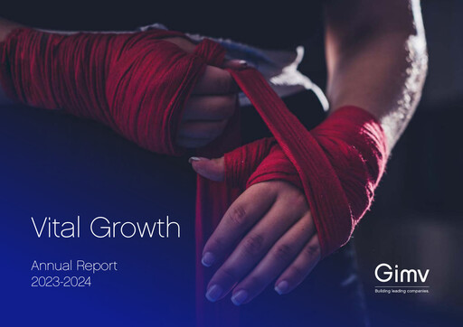 Thumbnail Gimv NV Annual Report 2023-2024