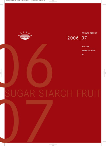 Thumbnail Agrana Annual Report 2006-2007