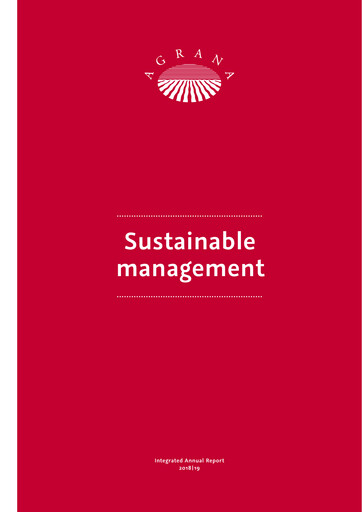 Thumbnail Agrana Annual Report 2018-2019