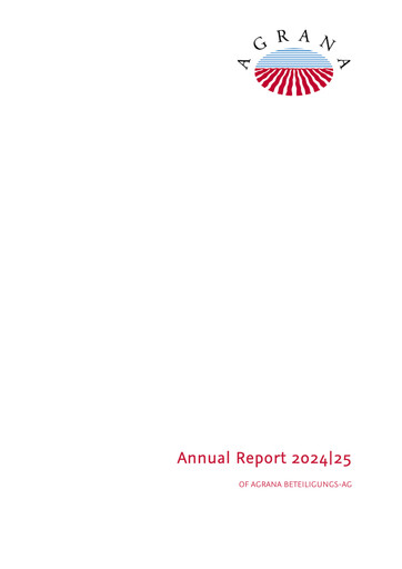 Thumbnail Agrana Annual Report 2024-2025