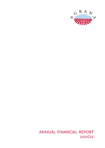 Thumbnail Agrana Financial Statement 2021-2022