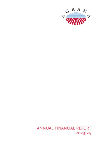 Thumbnail Agrana Financial Statement 2023-2024