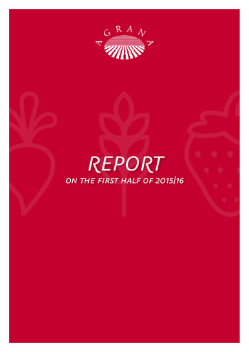 Thumbnail Agrana Half-year Report 2015-h1