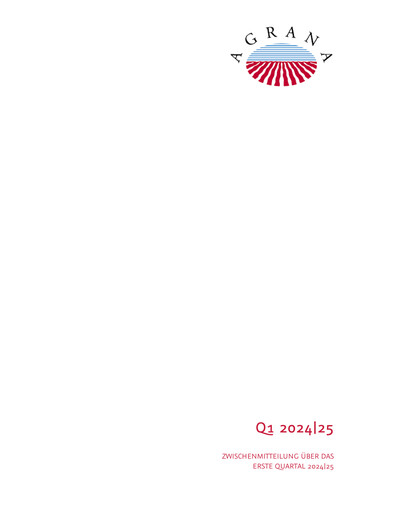 Thumbnail Agrana Quarterly Report 2024-q1