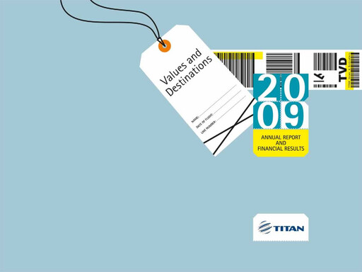 Thumbnail Titan Cement International Annual Report 2009