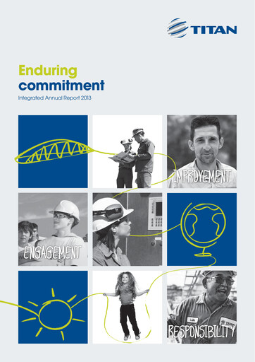 Thumbnail Titan Cement International Annual Report 2013