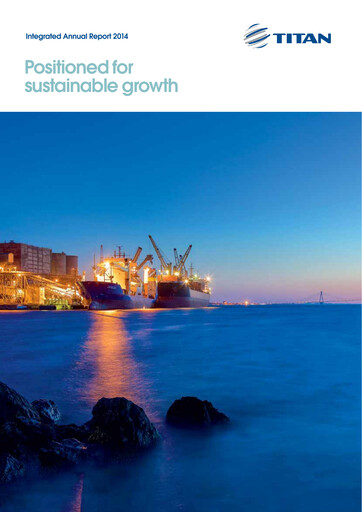 Thumbnail Titan Cement International Annual Report 2014