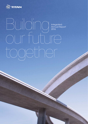 Thumbnail Titan Cement International Annual Report 2016