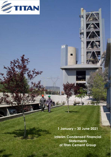 Thumbnail Titan Cement International Half-year Report 2021-h1