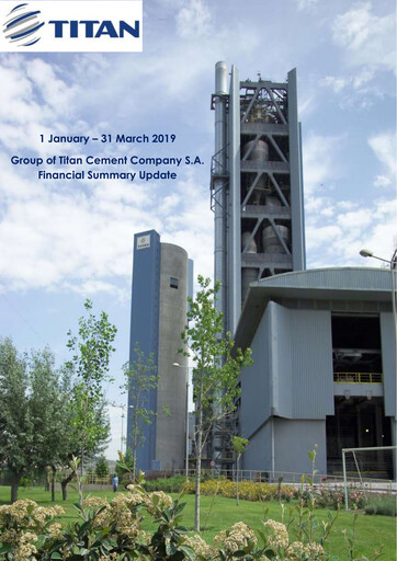 Thumbnail Titan Cement International Quarterly Report 2019-q1