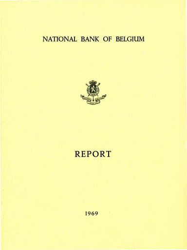 Thumbnail Banque nationale de Belgique Annual Report 1969