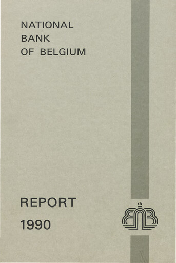 Thumbnail Banque nationale de Belgique Annual Report 1990