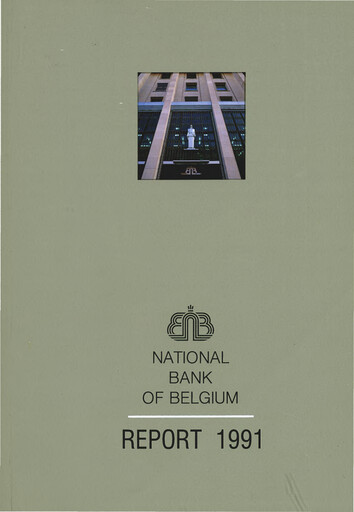 Thumbnail Banque nationale de Belgique Annual Report 1991