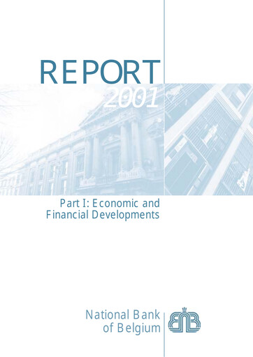 Thumbnail Banque nationale de Belgique Annual Report 2001